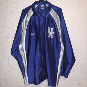 Vintage 90s University Kentucky Wildcats Nike Warm Up Shooting Jersey Shirt XL
